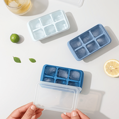 3pcs Mini Ice Cube Trays With Lids Small Ice Cube Molds for Freezer