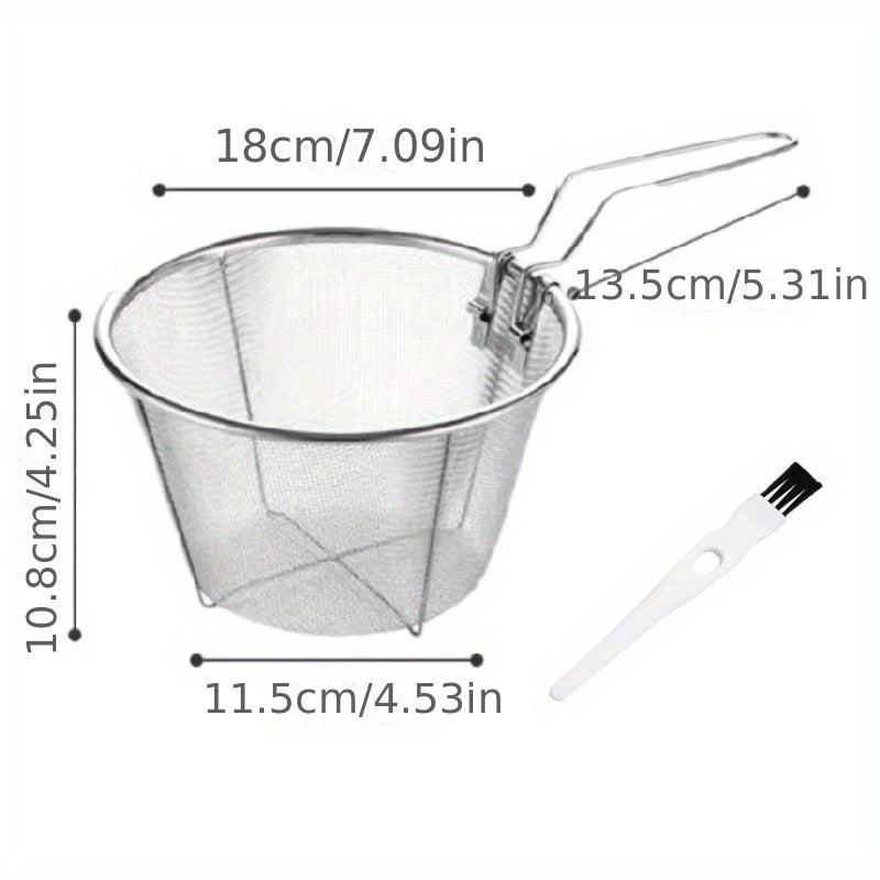 Stainless Steel Frying Basket Kitchen Cooking Tool