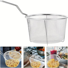 Stainless Steel Frying Basket Kitchen Cooking Tool