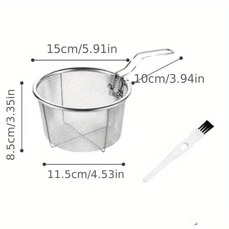 Stainless Steel Frying Basket Kitchen Cooking Tool