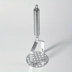 2pcs Stainless Steel Potato Masher with Non-Slip Handle