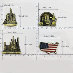 National Fridge Magnets Tourism Souvenirs Whiteboard Sticker