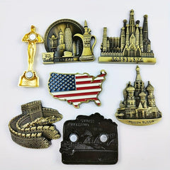 National Fridge Magnets Tourism Souvenirs Whiteboard Sticker