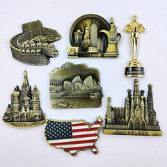 National Fridge Magnets Tourism Souvenirs Whiteboard Sticker