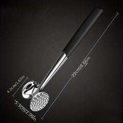 Stainless Steel Double-Sided Meat Hammer for Tenderizing Chicken Beef Pork