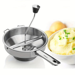 Stainless Steel Food Mill Potato Masher for Vegetables Fruits