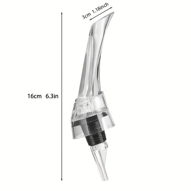 Clear Wine Aerator Pourer Spout Wine Pourer Aerator Decanter