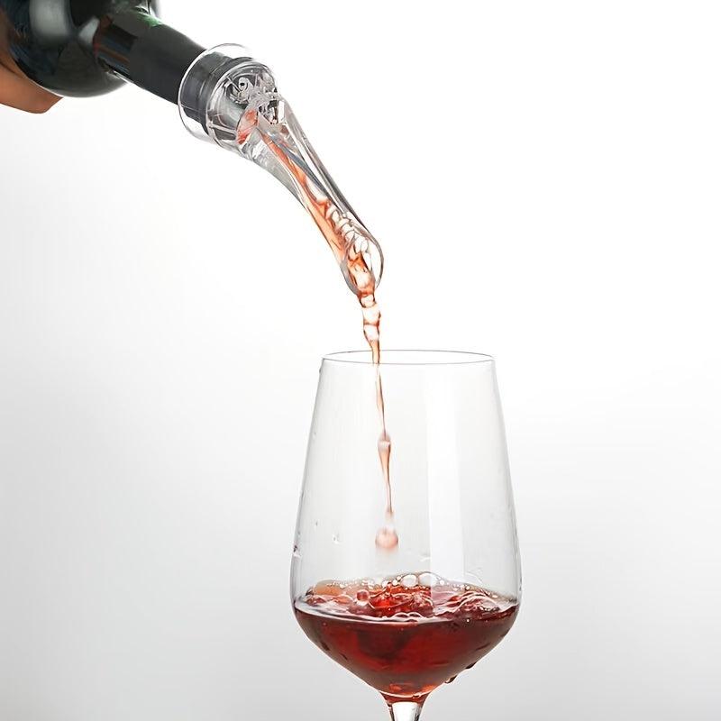 Clear Wine Aerator Pourer Spout Wine Pourer Aerator Decanter