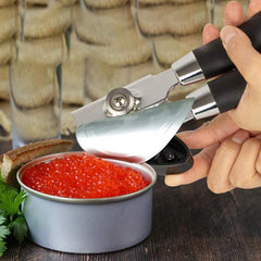 Ergonomic Stainless Steel Can Opener Easy Side Cut Manual Can Opener