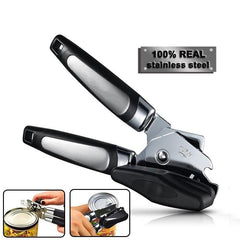 Ergonomic Stainless Steel Can Opener Easy Side Cut Manual Can Opener