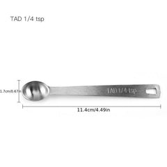 5pcs Kitchen Baking Tools Measuring Spoons Set Stainless Steel Small Tablespoon