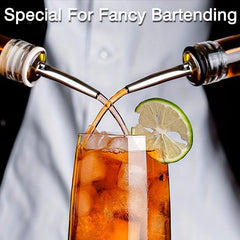 Metal Wine Pourer Aerator Decanter Spout Liquor Bottle Pourers