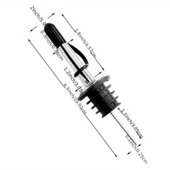 Metal Wine Pourer Aerator Decanter Spout Liquor Bottle Pourers