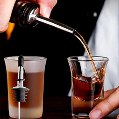 Metal Wine Pourer Aerator Decanter Spout Liquor Bottle Pourers