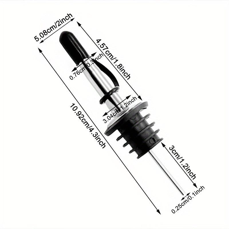 Metal Wine Pourer Aerator Decanter Spout Liquor Bottle Pourers