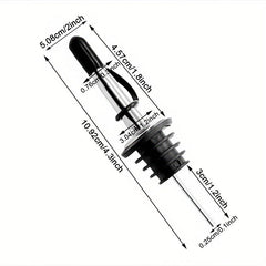Metal Wine Pourer Aerator Decanter Spout Liquor Bottle Pourers