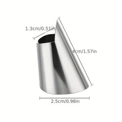 10pcs Stainless Steel Finger Protector Tool For Peeling Beans