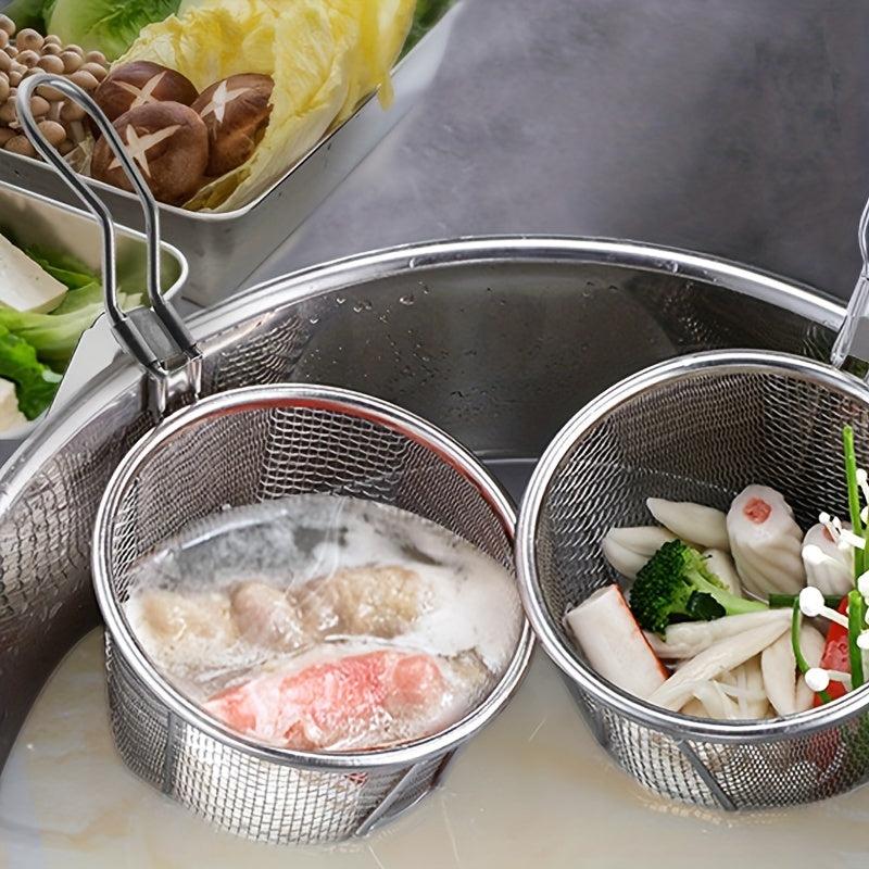 Stainless Steel Frying Basket for Fried Food