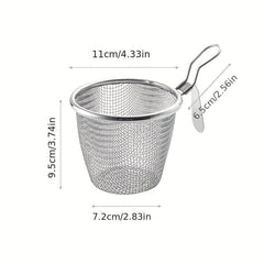 Stainless Steel Frying Basket for Fried Food