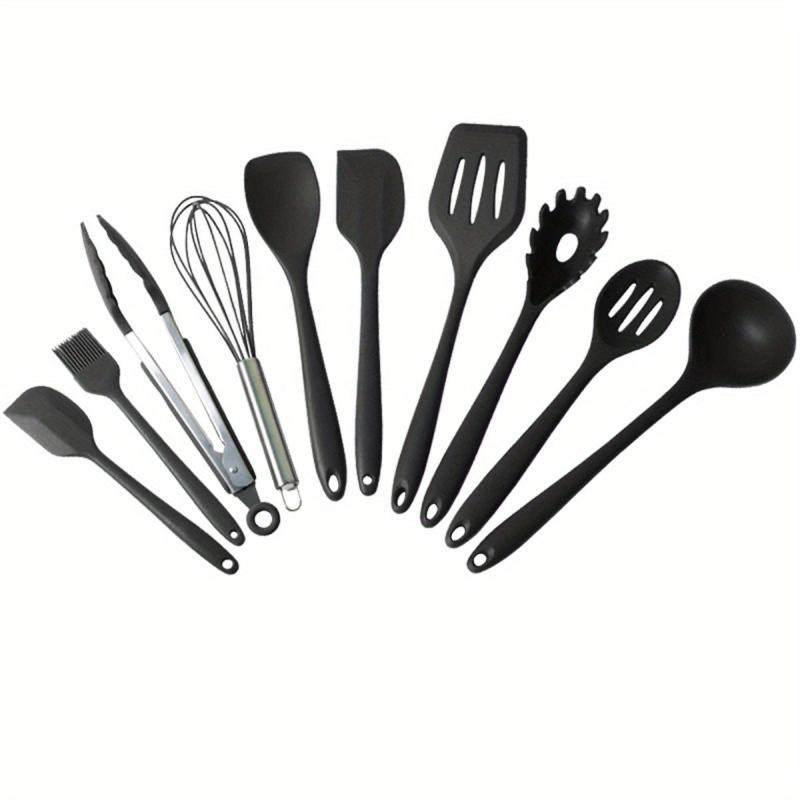 10pcs Silicone Utensils Set Non Stick Cooking Utensils with Storage Box