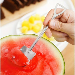 4pcs Stainless Steel Shovel Spoon Retro Spoons For Dessert