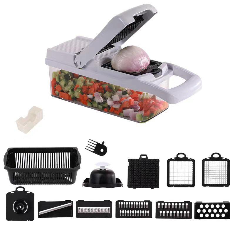 1pc Vegetable Chopper Multifunctional Food Slicer Dicer Cutter