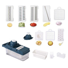 1pc Vegetable Chopper Multifunctional Food Slicer Dicer Cutter