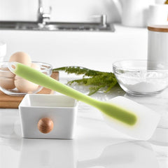 3pcs Silicone Spatulas Set Heat Resistant Stainless Steel Core