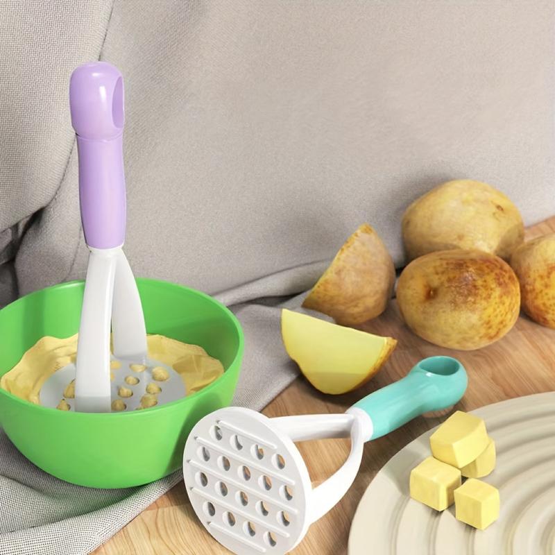 Durable Plastic Potato Masher Non Slip Handle - Upgrade Your Kitchen