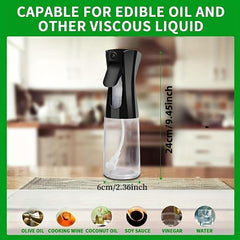 Olive Sprayer Mister Bottle for Cooking - BBQ Vinegar Sprayer