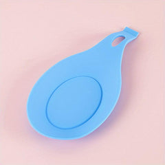 Silicone Spoon Holder Reusable Heat resistant Spoon Rest Kitchen Supplie