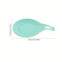 Silicone Spoon Holder Reusable Heat resistant Spoon Rest Kitchen Supplie