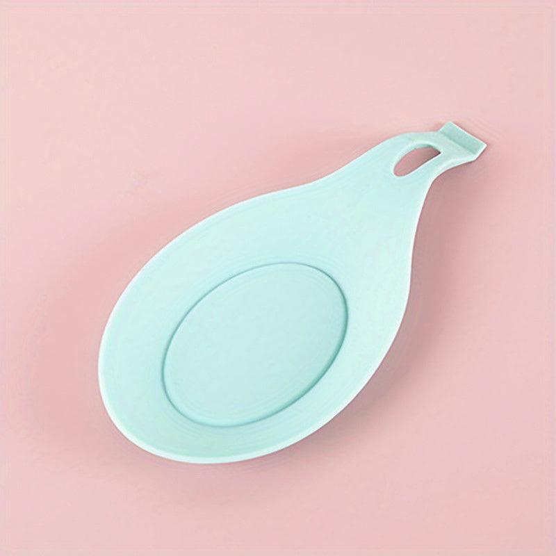 Silicone Spoon Holder Reusable Heat resistant Spoon Rest Kitchen Supplie