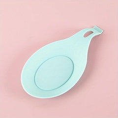 Silicone Spoon Holder Reusable Heat resistant Spoon Rest Kitchen Supplie