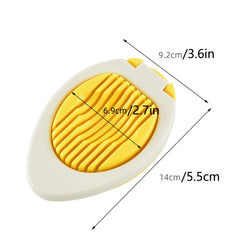 Multifunctional Plastic Egg Slicer - Easy Egg Preserving