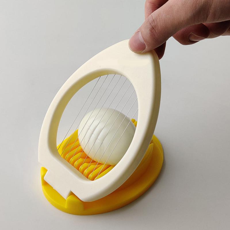 Multifunctional Plastic Egg Slicer - Easy Egg Preserving
