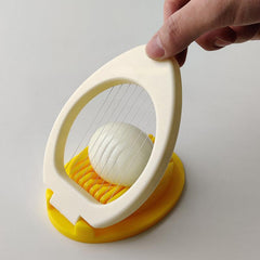 Multifunctional Plastic Egg Slicer - Easy Egg Preserving