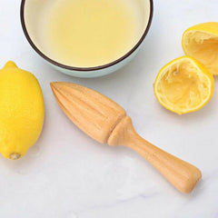 Wood Hand Juicer Press Manual Citrus Squeezer Lime Orange Lemon
