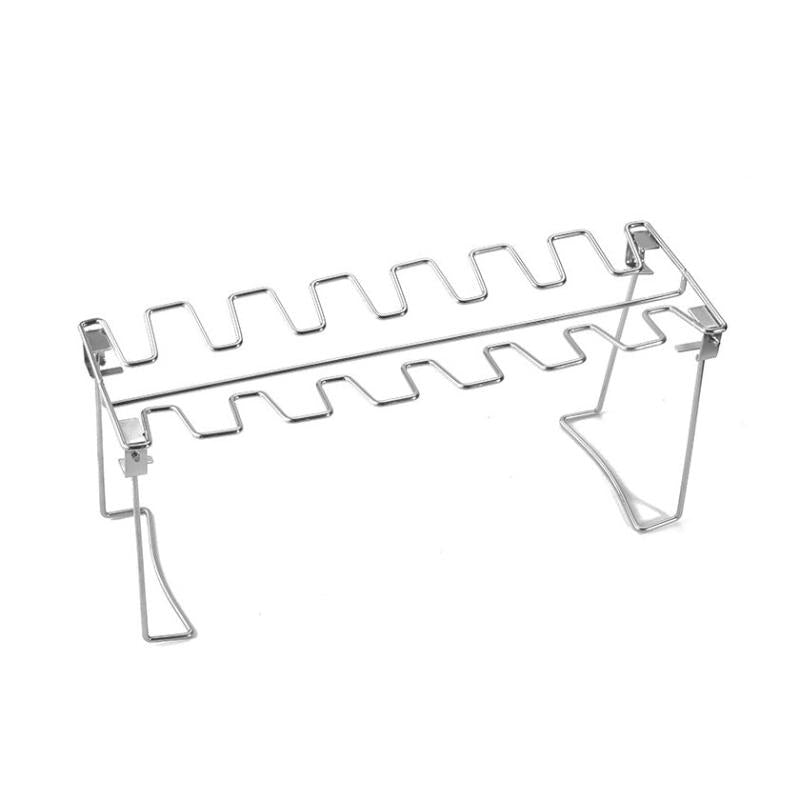 Stainless Steel Turkey Leg Grill Rack & Tray - BBQ Tools