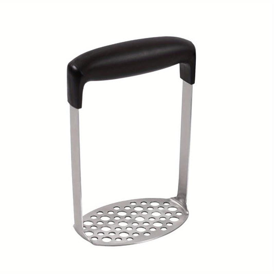 Stainless Steel Potato Masher Non Slip Handle Kitchen Vegetable Fruit Ricer