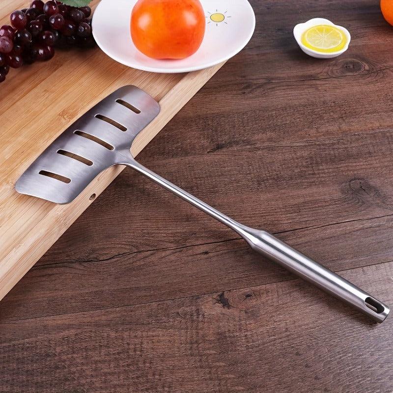 Stainless Steel Fish Frying Spatula Slotted Turner Multipurpose Kitchen Tool