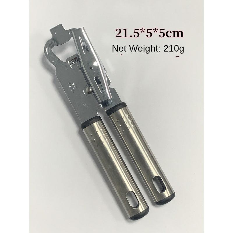 Stainless Steel Jar Opener for Weak Hands - Multifunctional Can Opener
