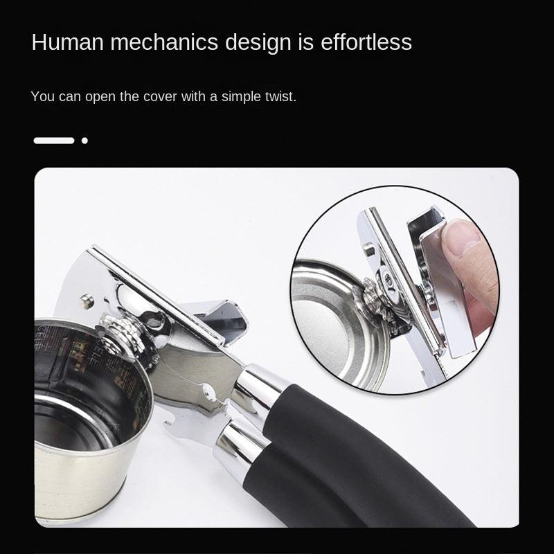 Stainless Steel Jar Opener for Weak Hands - Multifunctional Can Opener