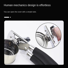 Stainless Steel Jar Opener for Weak Hands - Multifunctional Can Opener