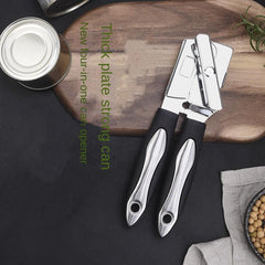 Stainless Steel Jar Opener for Weak Hands - Multifunctional Can Opener