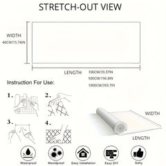 Marble Wallpaper Self-adhesive Waterproof Wall Sticker