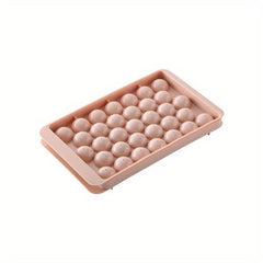 Ice Ball Tray With Lid Plastic Ice Cube Mold Refrigerator Ice Ball Mold