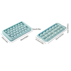 Ice Ball Tray With Lid Plastic Ice Cube Mold Refrigerator Ice Ball Mold