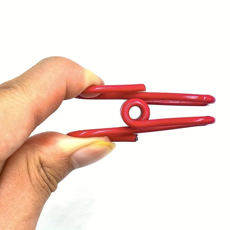 16pcs Multicolor Chip Clips PVC Coated Steel Clips for Food Packaging