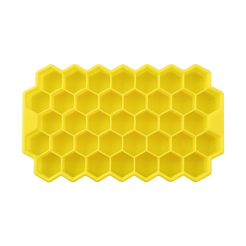 Silicone Honeycomb Ice Tray With Removable Lid